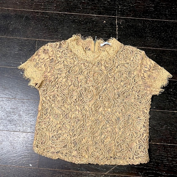 Zara Lace Shirt - Picture 1 of 4